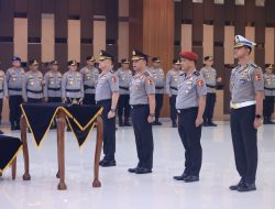 Polri Laksanakan Kenaikan Pangkat 87 Perwira Tinggi, Empat Perwira Raih Bintang Tiga