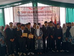 SMP Islam Darus Syifa Jakarta Utara Gelar Lepas Kenang Kelulusan Tahun Ajaran 2025/2026