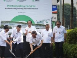 Gubernur DKI Lakukan Groundbreaking Skybridge RS Bunda