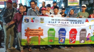 RW 03 Sunter Jaya Komitmen Gencarkan Pemilahan Sampah