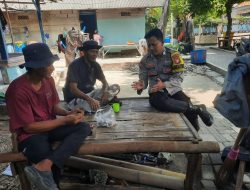 Bhabinkamtibmas Pulau Lancang Sambang Warga Melalui Jakarta On The Spot, Sosialisasikan Layanan Polri 110