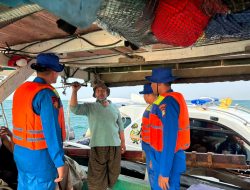 Jakarta On The Spot, Satpolairud Polres Kepulauan Seribu Sambangi Nelayan, Perkuat Kamtibmas dan Sosialisasikan Layanan Polisi 110