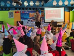 MPLS di Pulau Harapan Makin Berkesan, Polisi Latih PBB dan Titip Pesan Stop Bullying kepada Siswa