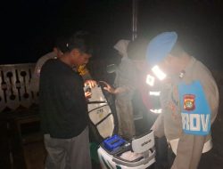 Patroli Malam Jakarta On The Spot, Polsek Kepulauan Seribu Selatan Ajak Warga Aktif Gunakan Layanan Polisi 110