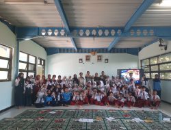 Jakarta On The Spot Polisi Sambangi MPLS SMPN 288 Pulau Lancang, Sosialisasikan Bahaya Judi Online dan Layanan Polisi 110