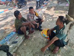 Bhabinkamtibmas Pulau Tidung Sambang Warga Lewat Jakarta On The Spot, Sosialisasikan Layanan Polri 110