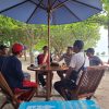 Bhabinkamtibmas Pulau Tidung Sambang Warga Lewat Jakarta On The Spot, Sosialisasikan Layanan Polri 110