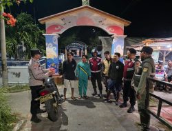 Patroli Malam Jakarta On The Spot, Polsek Kepulauan Seribu Selatan Hadirkan Pelayanan Humanis Lewat Sosialisasi Layanan Polisi 110