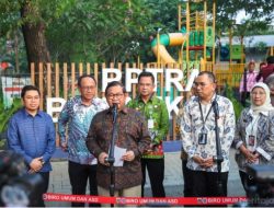 Gubernur DKI Tinjau RPTRA Bhinneka Swadarma