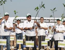 Pemprov DKI Gelar Penanaman 21.060 Bibit Mangrove Serentak di Lima Lokasi