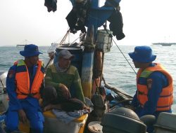 Jakarta On The Spot, Satpolairud Polres Kepulauan Seribu Sosialisasikan Layanan Polisi 110 dan Ajak Nelayan Tolak Alat Tangkap Terlarang