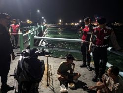 Patroli Malam Jakarta On The Spot, Polsek Kepulauan Seribu Selatan Edukasi Warga Manfaatkan Layanan Polisi 110