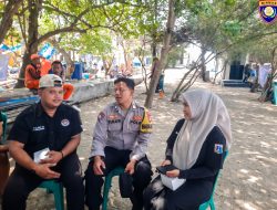Jakarta On The Spot di Pulau Lancang, Bhabinkamtibmas Ajak Warga Manfaatkan Layanan Polri 110