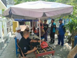 Jakarta On The Spot di Pulau Kelapa, Bhabinkamtibmas Ajak Warga Jaga Kamtibmas dan Manfaatkan Layanan Polri 110