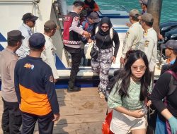 Jakarta On The Spot, Polres Kepulauan Seribu Hadir Humanis di Dermaga dan Sosialisasikan Layanan Polisi 110