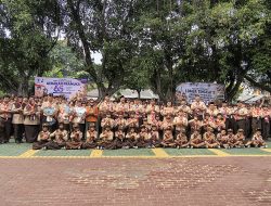 Kwarran Koja Gelar Upacara HUT Pramuka dan LT-II