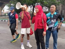 Jalan Sehat dan Funs Aerobik Meriahkan HUT ke-81 RI di RW 06 Koja