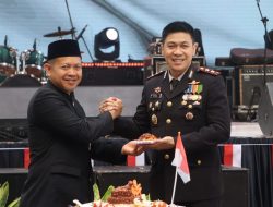 Kapolres Kepulauan Seribu Hadiri Upacara HUT ke-81 RI dan Festival Pulau Seribu di Pulau Pramuka