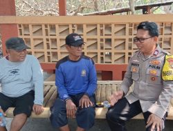 Jakarta On The Spot di Pulau Untung Jawa, Bhabinkamtibmas Imbau Warga Waspadai Hoaks dan Jaga Kamtibmas