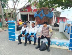 Jakarta On The Spot di Pulau Kelapa, Bhabinkamtibmas Sosialisasikan Layanan Polri 110 Gratis 24 Jam