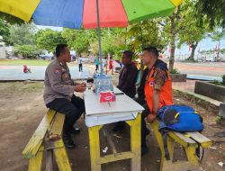 Jakarta On The Spot di Pulau Pramuka, Bhabinkamtibmas Sosialisasikan Layanan Polri 110 Gratis 24 Jam