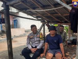 Jakarta On The Spot di Pulau Lancang, Bhabinkamtibmas Imbau Warga Tak Mudah Percaya Hoaks dan Sosialisasikan Polisi 110