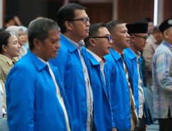 Ketua Forum OKP Turut serta dikukuhkan di Korp Alumni KNPI Jakarta Utara