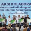 Kolaborasi Pusat dan DKI, Pekerja Informal Sektor Persampahan Dapat Perlindungan Sosial