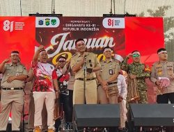 Jamuan Rakyat HUT ke-81 RI di Stadion RBS, Jakarta Utara Deklarasikan Tolak Tawuran dan Provokasi
