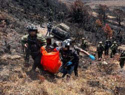 Respon Cepat Satgas Kepolisian Operasi Damai Cartenz, Polres Jayawijaya dan Koops TNI Habema Tagani Dugaan Pembunuhan Sopir Lajuran di Habema
