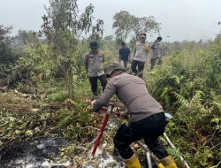 Polda Jambi Gunakan 1.400 Liter Cairan X-Fire untuk Percepat Penanganan Karhutla di Taman Nasional Berbak