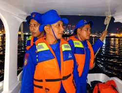 Layanan Polisi 110, Patroli Laut Malam Satpolairud Polres Kepulauan Seribu Sambangi Penjaga Pulau