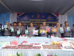 Ops Antik Krakatau 2026, Polda Lampung Ungkap 379 Kasus Narkoba dan Sita 85,9 Kilogram Sabu