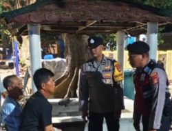 Patroli Malam Polsek Kepulauan Seribu Selatan, Polisi Sosialisasikan Layanan Polisi 110 kepada Warga