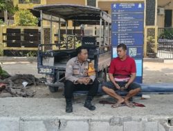 Jaga Jakarta di Pulau Pari, Bhabinkamtibmas Sosialisasikan Layanan Polisi 110
