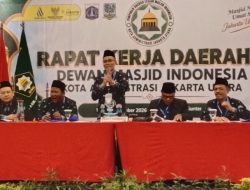 Rakerda II DMI Jakarta Utara Bahas Penguatan Fungsi Masjid dan Pemberdayaan Umat