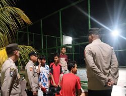 Layanan Polisi 110 Disosialisasikan Saat Patroli Malam, Polsek Kepulauan Seribu Utara Ajak Warga Jaga Lingkungan