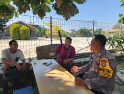 Bhabinkamtibmas Pulau Pramuka Sosialisasikan Layanan Polisi 110, Ajak Warga Jaga Kamtibmas