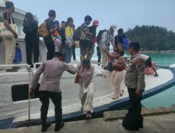 Layanan Polisi 110, Strong Point Polisi di Dermaga Kepulauan Seribu Pastikan Wisata Aman