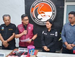 Operasi Gabungan Polda NTB Gerebek Dugaan Sarang Narkoba di Mataram, Sabu 51,58 Gram Disita