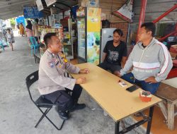Bhabinkamtibmas Pulau Pramuka Sosialisasikan Layanan Polisi 110, Ajak Warga Jaga Keamanan