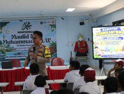 Police Goes to School, Bhabinkamtibmas Pulau Untung Jawa Tanamkan Karakter dan Cegah Bullying Sejak Dini
