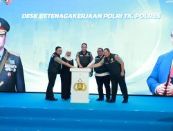 Kawal Hak Pekerja, Kapolri Resmikan Desk Ketenagakerjaan Polri Tingkat Polres di Jombang