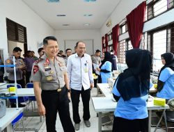 Kapolda Jambi Tinjau Pelatihan Vokasi, Dorong Program Polisi Peduli Pengangguran untuk Tingkatkan Produktivitas Masyarakat