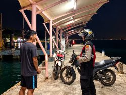 Polisi Bersama Masyarakat Jaga Kamtibmas, Polsek Kepulauan Seribu Selatan Sosialisasikan Layanan Polisi 110