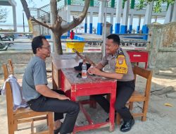 Bhabinkamtibmas Pulau Tidung Sosialisasikan Layanan Polisi 110, Perkuat Sinergi dengan Warga