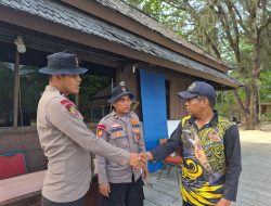 Layanan Polisi 110, Satpolairud Polres Kepulauan Seribu Sambangi Penjaga Pulau dan Perkuat Keamanan Perairan