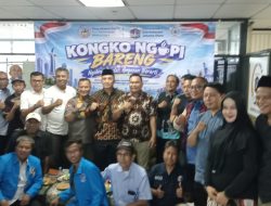 KA-KNPI Jakut dan Dekot Gelar Kongko Ngopi Bareng Kasudin, Tampung Aspirasi Warga