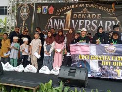 HDCI Jakut Bersama Ojol Rayakan Satu Dekade Korwil Ojol Jakarta Utara