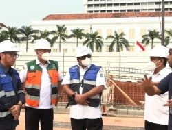 Wagub Tinjau Penataan Integritasi Lapangan Banteng dan Gedung AA Maramis